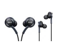 Official Samsung Galaxy S8 / S8+ Handsfree Headphones/Earphones - Tuned by AKG/Harman Kardon - Black (EO-IG955BSEGWW) - Bulk Packed, Frustration Free Packaging