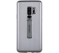 Samsung Protective Cover Case with Flip-Out Stand for Galaxy S9 Plus - Silver,EF-RG965CSEGWW