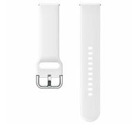 Official Samsung Galaxy Watch with 20mm Band Width Silicone Sport Strap - White
