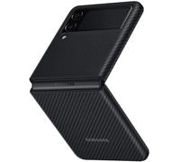 Genuine / Official Samsung Galaxy Z Flip3 Aramid Cover Case / Cover - Black