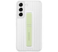 Samsung Galaxy S22 Protective Standing Cover White/Green - EF-RS901CWEGEW