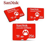 Official SanDisk 256GB MicroSD Express Card for Nintendo Switch 2 880MB/s Read 650MB/s Write PCIe NVMe A2 V30 U3 5.3K Video