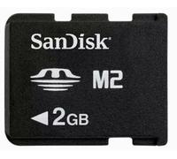 Official Sandisk 2Gb M2 Memory Stick Micro M2 for Sony PSP + Mobile Phones