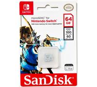 Official SanDisk Nintendo Switch MicroSDXC Memory Cards 64/128GB, 100MB/s