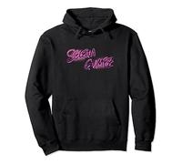 Official Selena Gomez Pink Photo Black Pullover Hoodie