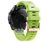 Official Silicone Bracelet 20mm Wrist Strap for Garmin Fenix 7S 5S 6SPro Instinct 2 Smart Watch Band QuickFit Belt Wristband (Color : Red Black, Size : 20mm Fenix 6S) Full of stars