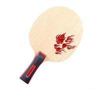 Official Size for ping Pong Racket 258x148mm for hybrid Core | 5-layer wood plus 2-layer carbon, for crisp close-table shots, larger sweet spot, speed focused