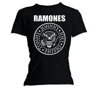 Official Skinny T Shirt RAMONES Classic SEAL LOGO S 8