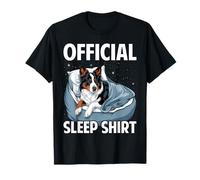 Official Sleep Border Collie Night Pajama T-Shirt