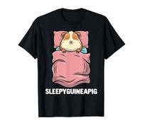 Official Sleep Shirt Pajamas Sleepysloth Sleep Guinea pig T-Shirt