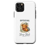 Official Sleep Squad Cute Highland Cow On Moon Case for iPhone 11 Pro