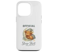 Official Sleep Squad Cute Highland Cow On Moon Case for iPhone 13 Pro