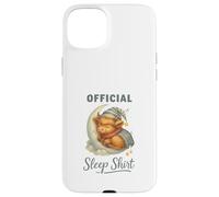 Official Sleep Squad Cute Highland Cow On Moon Case for iPhone 15 Plus