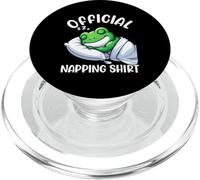 Official Sleepshirt Frog Sarcastic Sleeping Sleep PopSockets PopGrip for MagSafe