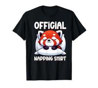 Official Sleepshirt Red Panda Pajamas Cozy Sleep Humor T-Shirt