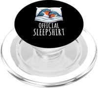 Official Sleepshirt Robin Pajamas Sarcasm Bedtime Nap PopSockets PopGrip for MagSafe