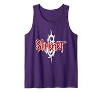 Official Slipknot Barcode Tank Top, Men, Purple, XX-Large
