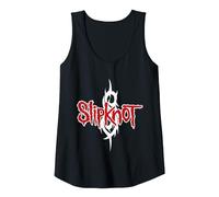 Official Slipknot Barcode Tank Top, Women, Black, Small