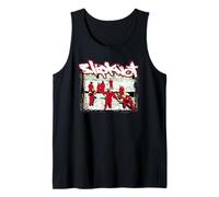 Official Slipknot Red Jumpsuits Band Logo Retro Nu Metal Tank Top