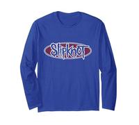 Official Slipknot Surfacing Long Sleeve T-Shirt, Adult Unisex, Royal Blue, Small