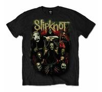 Official Slipknot T Shirt Come Play Dying Mens Black Rock Metal Tee Unisex NEW