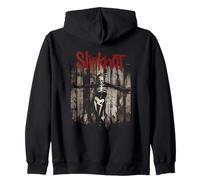 Official Slipknot The Grey Chapter Skeleton Zip Hoodie