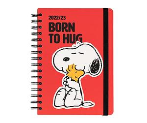 Official Snoopy Diary 2022-2023 | Back To School 12 Months Academic Diary 2022-2023 Week To View A5 | August 2022 - July 2023 | Mid Year Diary 2022 - 2023 With Stickers | Snoopy Gifts