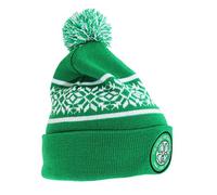 Official Snowflake Cuff Knitted Hat Celtic FC Green One Size