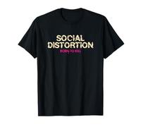 Official Social Distortion Born to Kill Skelly T-Shirt