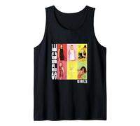 Official Spice Girls Photo Signatures Tank Top, Men, Black, Small