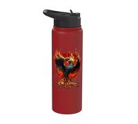 Official Spiral Ashes-Reborn Gothic Fantasy Stainless Steel Insulated Water Bottle