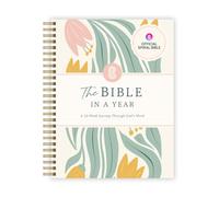 Official Spiral Bible® The Bible in a Year | 52 Week Guided Bible Study & Daily Reading Plan | Spiritual Companion & Journal for Adults & Teens | 8.5" x 11" Notebook