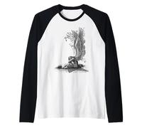 Official Spiral Enslaved Angel Gothic Fantasy Raglan Baseball Tee