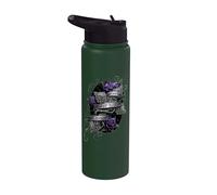Official Spiral Every Rose has a Thorn Gothic Fantasy Stainless Steel Insulated Water Bottle