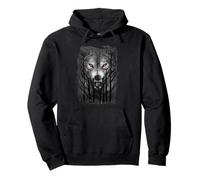 Official Spiral Forest Wolf Gothic Fantasy Pullover Hoodie