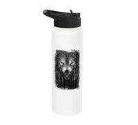 Official Spiral Forest Wolf Gothic Fantasy Stainless Steel Insulated Water Bottle
