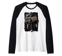 Official Spiral Game Over Two Gothic Fantasy Raglan Baseball Tee