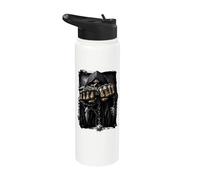 Official Spiral Game Over Two Gothic Fantasy Stainless Steel Insulated Water Bottle