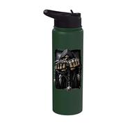 Official Spiral Game Over Two Gothic Fantasy Stainless Steel Insulated Water Bottle