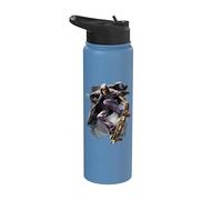 Official Spiral Soul Boarder Gothic Fantasy Stainless Steel Insulated Water Bottle
