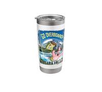 Official Spongebob Squarepants Go Overboard Niagara Falls Stainless Steel Insulated Tumbler