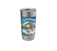 Official Spongebob Squarepants Go Overboard Niagara Falls Stainless Steel Insulated Tumbler