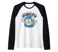 Official Spongebob Squarepants Krabby Patty Grill Raglan Baseball Tee