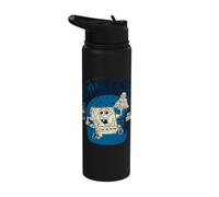 Official Spongebob Squarepants Krabby Patty Grill Stainless Steel Insulated Water Bottle