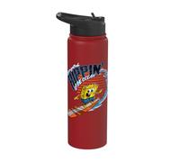 Official Spongebob Squarepants Ripping up the Ocean Stainless Steel Insulated Water Bottle