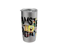 Official Spongebob Squarepants SB Amsterdam Stainless Steel Insulated Tumbler