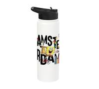 Official Spongebob Squarepants SB Amsterdam Stainless Steel Insulated Water Bottle