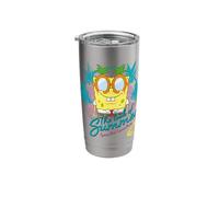 Official Spongebob Squarepants The Look of Summer Stainless Steel Insulated Tumbler