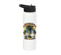 Official Spongebob Squarepants Totally Wavetastic Stainless Steel Insulated Water Bottle