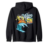 Official SpongeBob SquarePants Wave of Fun Inner Tube Zip Hoodie